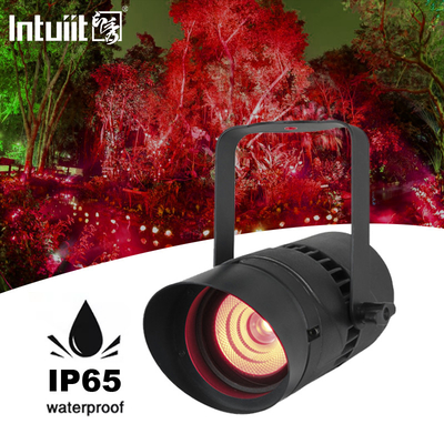 Proyector 15W DMX512 RGBW Luz de jardín exterior de luz de campo de haz estrecho