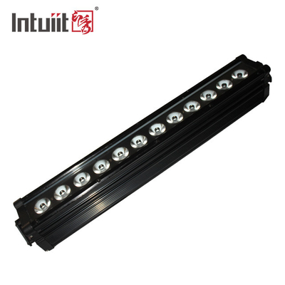 12X3W Lavadora de paredes LED para exteriores IP65 impermeable DMX RGB Luz de lavadora LED lineal para iluminación de fachadas de edificios arquitectónicos
