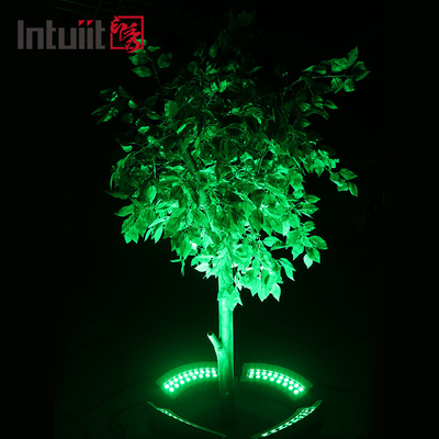 Lámpara de abrazo de árbol Led dmx512 36W RGBW colorida luz de jardín paisaje Iluminación IP65 Aluminio led abrazo de árbol luz