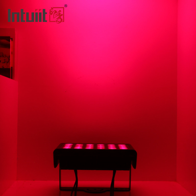 Inundación de LED resistente al agua 24pcs 160w RGBW 4 en 1 luz de color de la ciudad 24 * 10w LED exterior lavadora de paredes luces de escenario