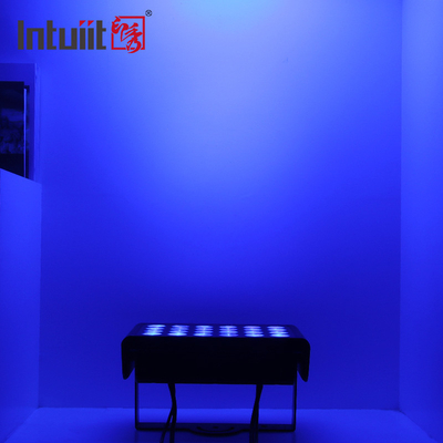 Inundación de LED resistente al agua 24pcs 160w RGBW 4 en 1 luz de color de la ciudad 24 * 10w LED exterior lavadora de paredes luces de escenario