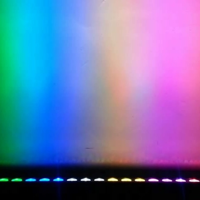 18x8W LED Pared de lavado de luz 18pcs 4 en 1 impermeable DMX Control Pared de lavado de luz para DJ discoteca fiesta bar