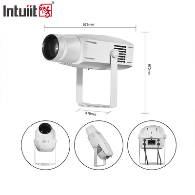 400W de alta potencia corrugado exterior Gobo proyector luz de proyección de efecto de onda de agua luz patrón de agua