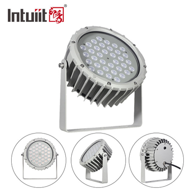 Lámpara de luz LED de fachada DMX512 RGBW controlada, impermeable IP65 para exteriores de 72W