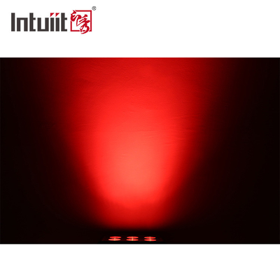 IP65 impermeable 6x5W RGBW 4 en 1 luz de inundación LED DMX control de avión luz de fondo mancha DJ Disco iluminación de escenario