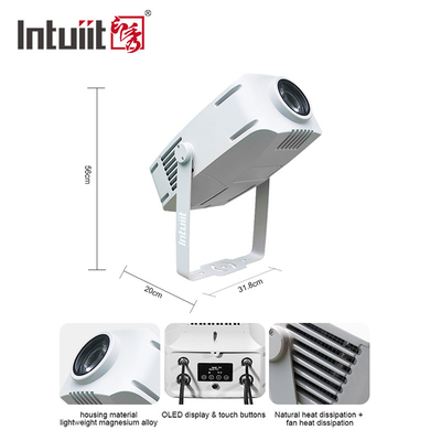 400W luz de escenario exterior Dmx Control LED luz de ondas de agua Ip65 onda efecto de ondas luz para la decoración del parque