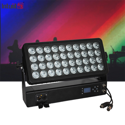 IP65 lavado 400w color de ciudad IP65 luz de escenario impermeable rgbw 4in1 led dmx512 luz de lavadora de pared