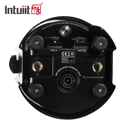 Batería Alimentada con Luz 4 * 12W RGBW 4in1 LED Uplights Batería Par Luz para Dj Club Party Wedding Stage