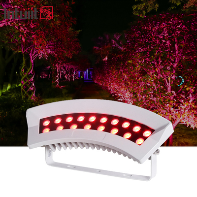 Lámpara de abrazo de árbol Led dmx512 36W RGBW colorida luz de jardín paisaje Iluminación IP65 Aluminio led abrazo de árbol luz