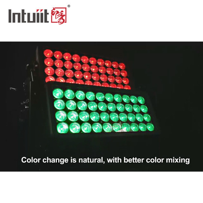 400W 800W 1500W IP65 Fuera de la ciudad de color impermeable RGBW Strobe Iluminación de escenario Dmx Led Wall Washer luz