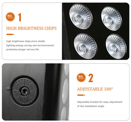 80W de exterior IP65 cuadrado DMX RGBW luz de inundación LED para fachada de edificios LED de lavadora de paredes luz de inundación