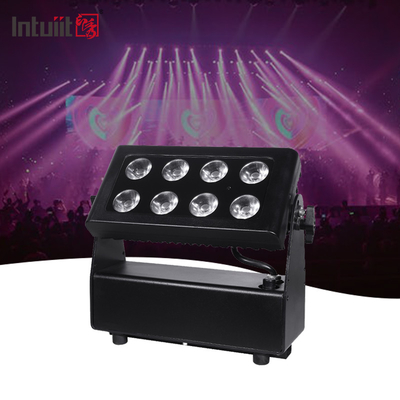 8X15W resistente al agua IP65 con batería DMX LED Paredes de lavado de lámparas