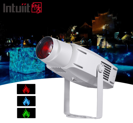 400W Luces de publicidad Rotar imagen GOBO Logotipo proyector Luz DMX512 Lámpara de paisaje