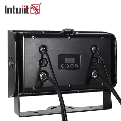 8X15W luz de color de la ciudad RGBW 4in1 IP54 impermeable luz de lavadora de pared para DJ bar escenario de conciertos al aire libre Alimentado con batería