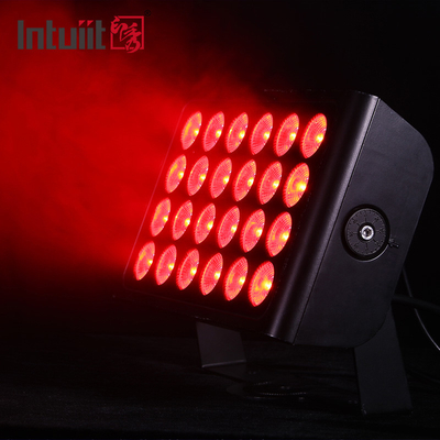 8X15W RGBW 4 en 1 LED Proyector a prueba de agua DMX Control Flat Spotlight de fondo Luz de lavado de pared Luz de escenario