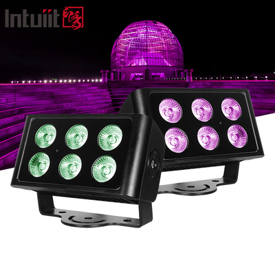 Iluminación exterior e interior IP65 40W RGBW Proyector de luz de inundación LED