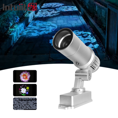 60W LED personalizado HD Color Chang Indoor y Outdoor ip65 Inodoro Rotativo de Publicidad Proyección de Imagen Lámpara Gobo Proyector de Logotipo