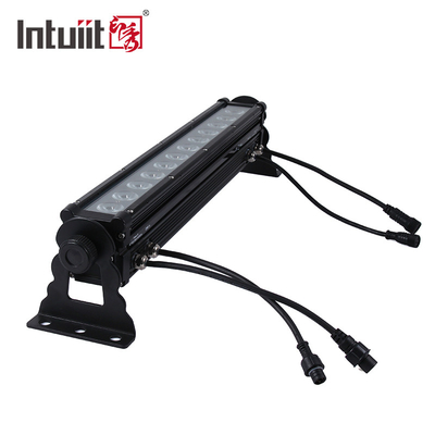 12X3W LEDs Luz de escenario Aluminio de la carcasa DMX LED Strobe luces de lavadora de pared