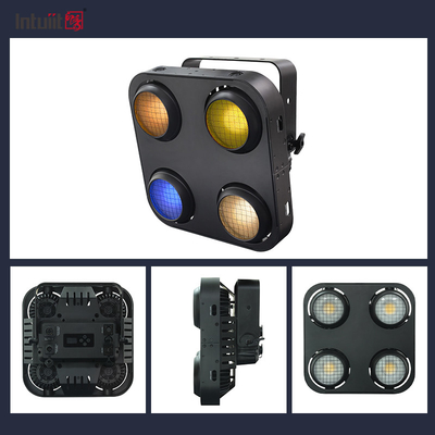 4X90W 4 Eye Led Cob Blinder Light Ámbar Blanco Caliente 2In1 Ip65 Inodoro Led Luz de escenario
