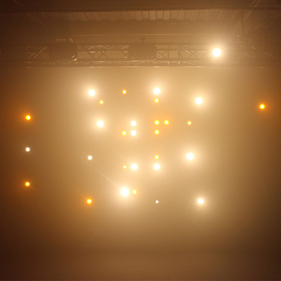 4X90W 4 Eye Led Cob Blinder Light Ámbar Blanco Caliente 2In1 Ip65 Inodoro Led Luz de escenario