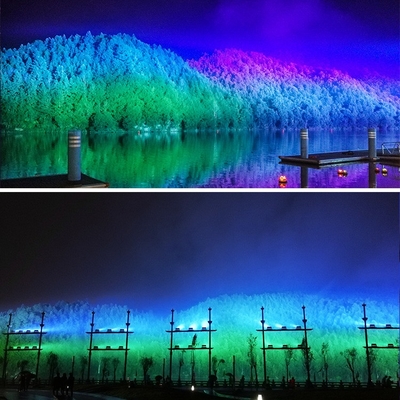 IP65 impermeable al aire libre RGBW LED Bar Wall Wash 1500W Inundación de la ciudad DJ Matrix Light Aluminio Iluminación de escenario Edificio