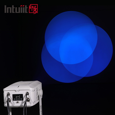 Proyector Gobo de 100W de aire libre Advertencia impermeable Logotipo personalizado de color completo LED Proyector de logotipo impermeable