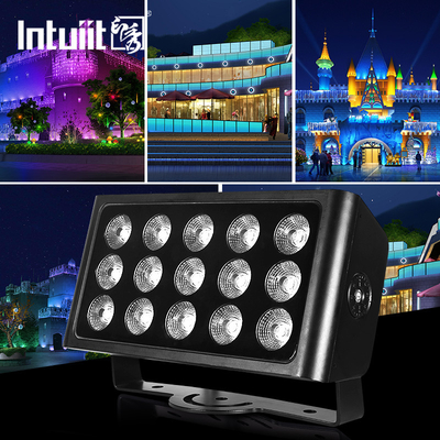 IP65 resistente al agua Color de la ciudad COB 80W RGBW Luz de inundación de lavado de pared LED exterior