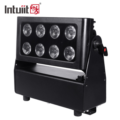 Proyector de iluminación de la ciudad inalámbrica inoxidable con batería 8X15W RGBW Leds Lights Led
