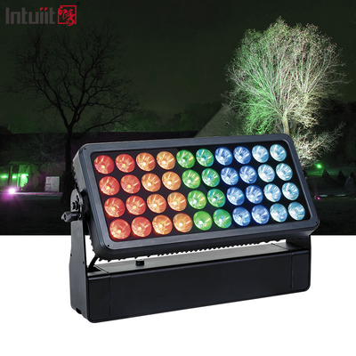 40X10W Navidad Edificio de la ciudad al aire libre Matriz solar LED Strobe Pared Lavar Luz Escenario Luz de la ciudad de color