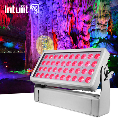Color de la ciudad 400W Lámparas de lavado de inundación al aire libre Luces de escenario Luces de lavado LED RGBW