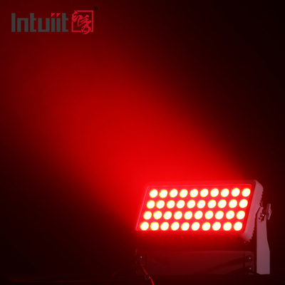 Color de la ciudad 400W Lámparas de lavado de inundación al aire libre Luces de escenario Luces de lavado LED RGBW