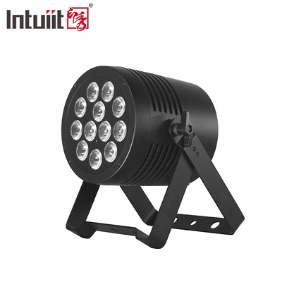 Luz de Par LED a prueba de agua 12x20W RGBWAUV 6in1 IP65 Par Luz de escenario LED a prueba de agua para exteriores Luz de Par LED