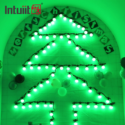 Iluminación navideña Luz de bombilla LED Pixel Luz de bombilla LED impermeable Dmx Rgbw Luz de bombilla LED de Navidad