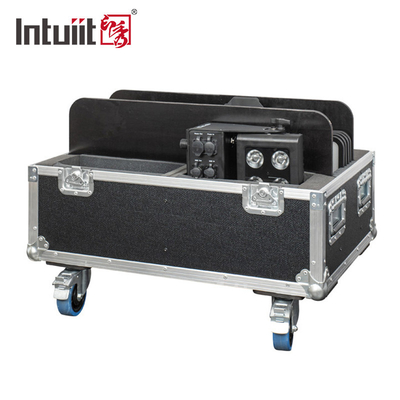 DMX512 8x10w RGBW 4in1 IP65 DJ impermeable de boda escenario de la ciudad lavadora de paredes exterior LED lavado luz de inundación