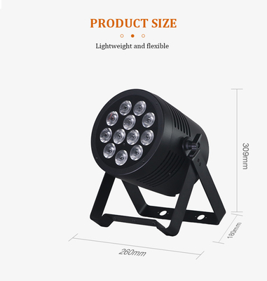 Compras al por mayor Ip65 Inodoro Led Par Light Rgbwauv 6in1 Luz de efecto escénico para proyectos de parques al aire libre
