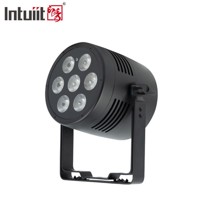 Luz de escenario LED Par RGBWA UV 6IN1 7x20w IP65 impermeable Dmx LED Par