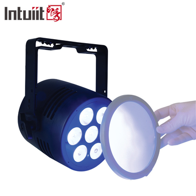 Luz de escenario LED Par RGBWA UV 6IN1 7x20w IP65 impermeable Dmx LED Par