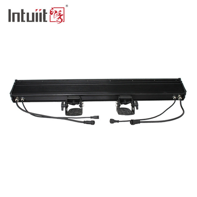 18×10W RGBW 4in1 Inodoro exterior LED Pared de lavado de luz DMX escenario exterior Pixel LED Bar Iluminación luces de proyección IP65