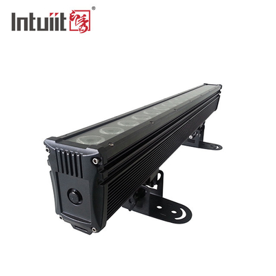 18×10W RGBW 4in1 Inodoro exterior LED Pared de lavado de luz DMX escenario exterior Pixel LED Bar Iluminación luces de proyección IP65