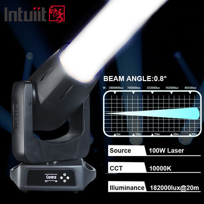 Nueva cabeza móvil de láser impermeable IP66 100W CMY luces de haz afilado para exteriores