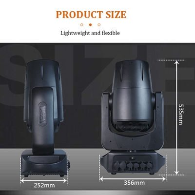Nueva cabeza móvil de láser impermeable IP66 100W CMY luces de haz afilado para exteriores