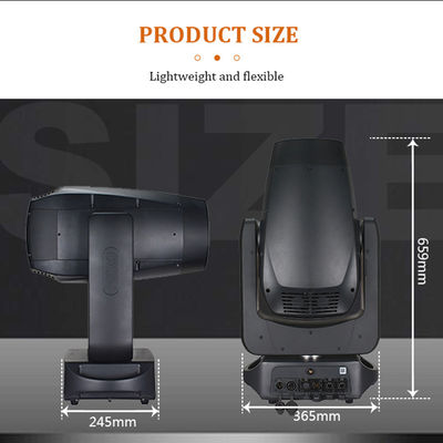 Foco móvil LED CMY BSW DMX de 280W IP66 a prueba de agua para exteriores, haz, spot y wash, para escenario, hotel y jardín