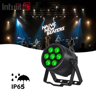 7x20W RGBWAUv 6in1 Par Uplight Iluminación de escenario LED