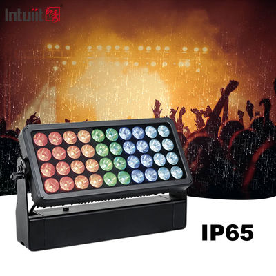 40*10W 4IN1 RGBW LED Par Light para exteriores impermeable IP65 Lavadora de paredes