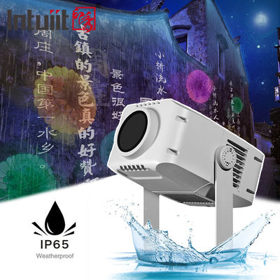 Proyector exterior impermeable de 100W Luz IP65 Proyector Gobo con efecto de haz de LED DMX DMX512 Modo de control