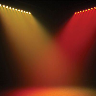 Luz de lavado de pared LED de 16*5W RGB DMX IP65 Carcasa de aluminio Iluminación de lavado de pared impermeable para exteriores Iluminación DMX512 para edificios exteriores