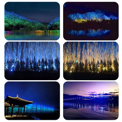 Focos LED para exteriores de 1500W, montaje en pared, impermeables IP65 para jardín, parque, paisaje, estadio