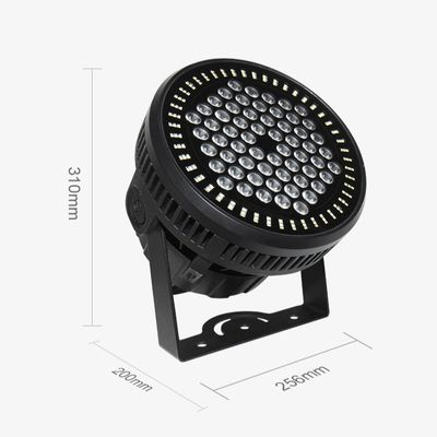 60x12 LED Flood PAR Light, RGBW 4in1 Waterproof Led Stage Light for live show bridge