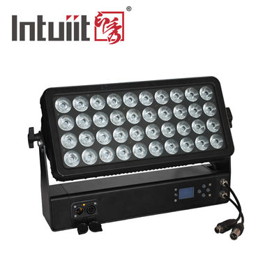 Luz LED profesional para escenario al aire libre, 400W, RGBW 4 en 1, 40x10W, IP65, luz de inundación DMX512, luz de lavado para conciertos, eventos, festivales y espectáculos