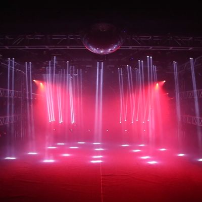 DJ Party Light 37*10W RGBW Quad 4 en 1 LED Moving Head Wash Zoom